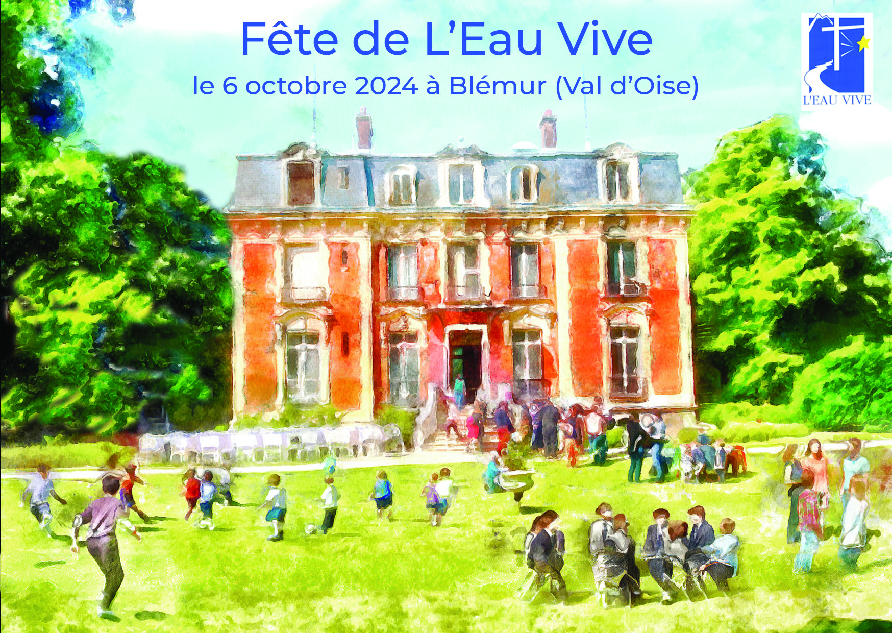 Fête de l'Eau Vive le 6 octobre 2024 à Blémur (Val d'Oise)